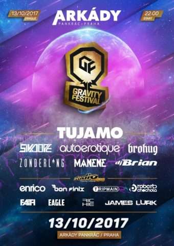 Line-up Gravity festivalu