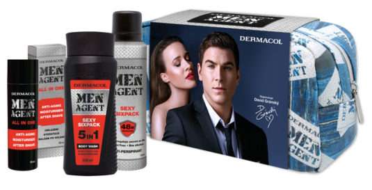 Men agent sexy sixpack - antiperspirant, sprchový gel, omlazující gel-krém