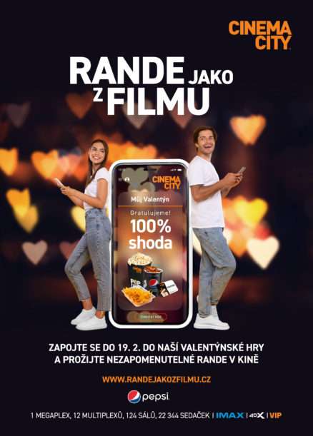 Dejte si v Cinema City rande na Valentýna